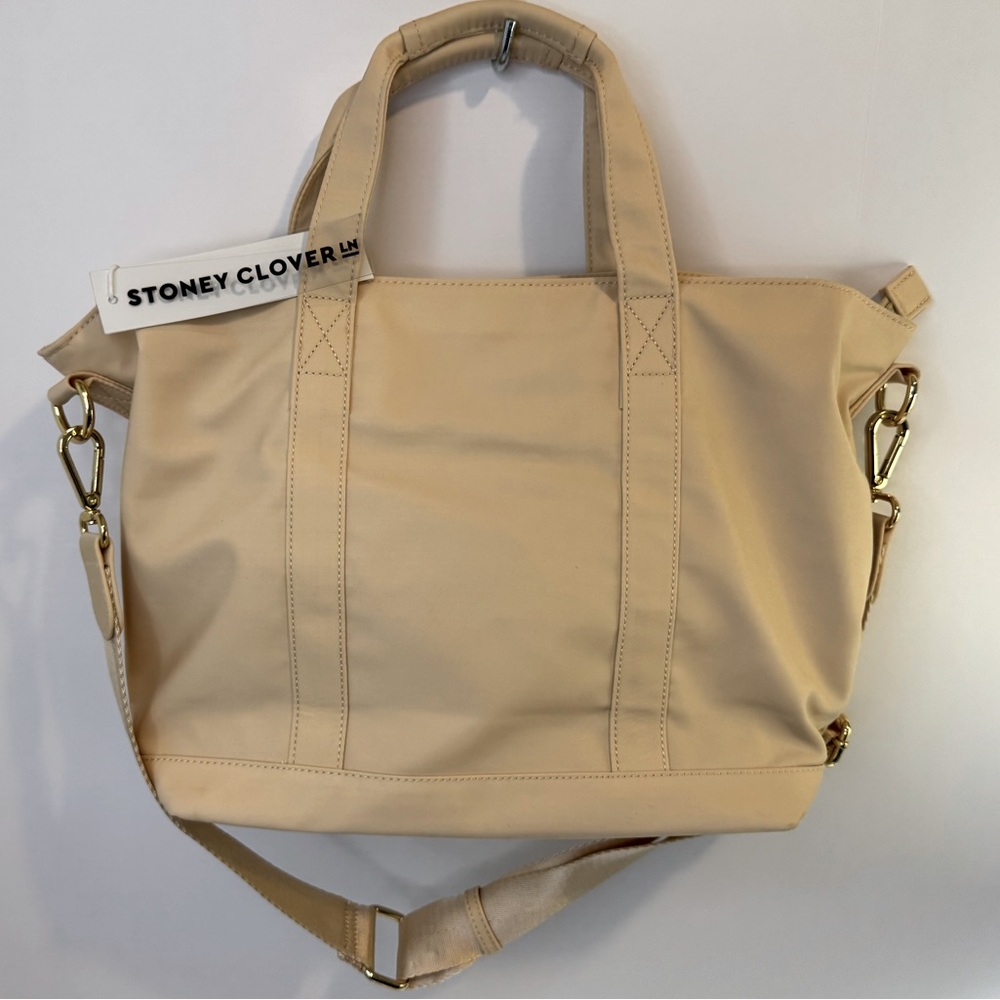 Stoney Clover Lane Cream Tote Bag